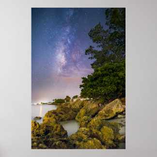 Póster Via Látea sobre a ilha de Sanibel