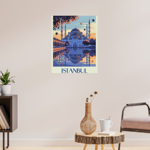 Poster Viagem a Istambul, Turquia