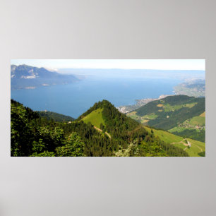 Poster Viagem a Rochers de Naye