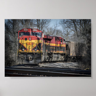 Poster Viagem A Vapor: Arte Antiquada