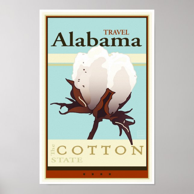 Poster Viagem Alabama (Frente)