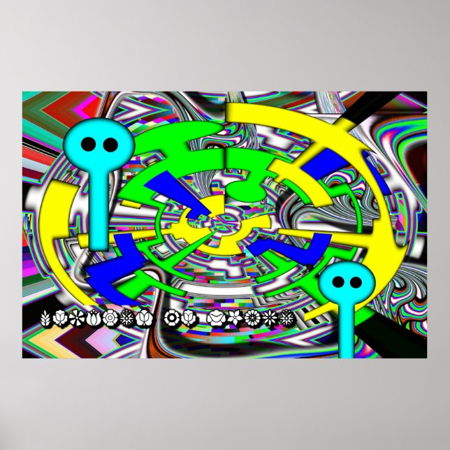 Poster Viagem ao espaço (Frente)