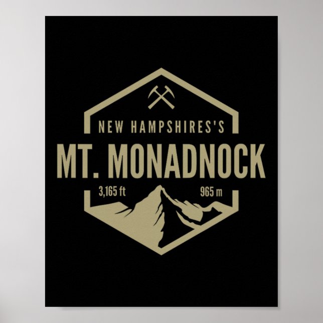 Poster Viagem ao Monte Monadnock  (Frente)