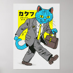 Poster Viagem ao trabalho Cat