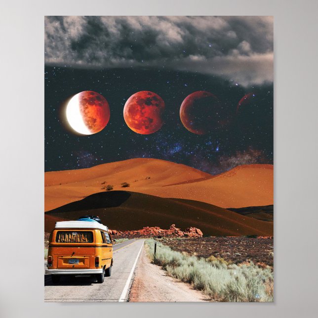 Poster Viagem Art Long Viagem (Frente)