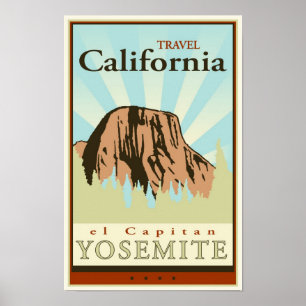 Póster Viagem Califórnia