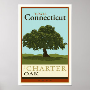 Poster Viagem Connecticut
