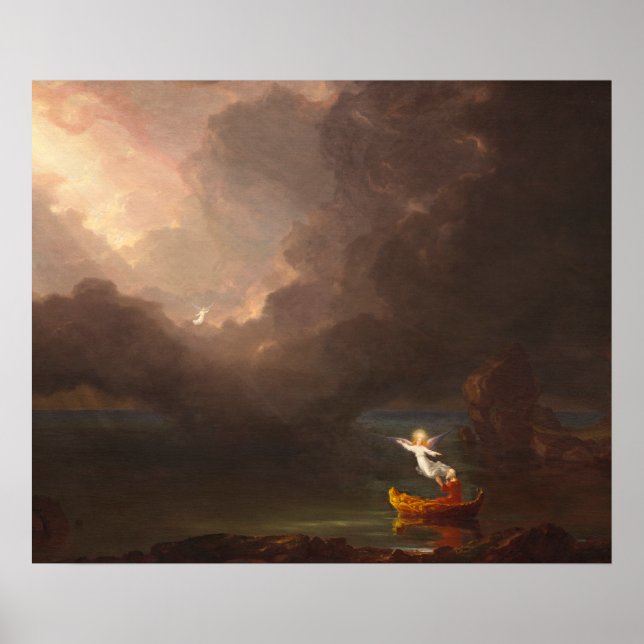 Poster Viagem da vida de Thomas Cole, 1842 (Frente)