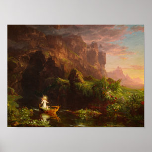 Poster Viagem da vida, infância de Thomas Cole