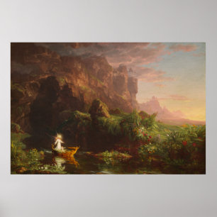 Poster Viagem da Vida: Infância — Thomas Cole