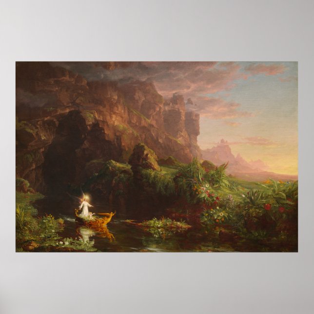 Poster Viagem da Vida: Infância — Thomas Cole (Frente)