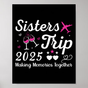 Poster Viagem das Irmãs 2025 Férias de Correspondência Fa
