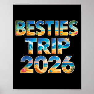 Poster Viagem das melhores amigas 2026 férias de cruzeiro