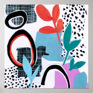 Poster Viagem de Abstrato