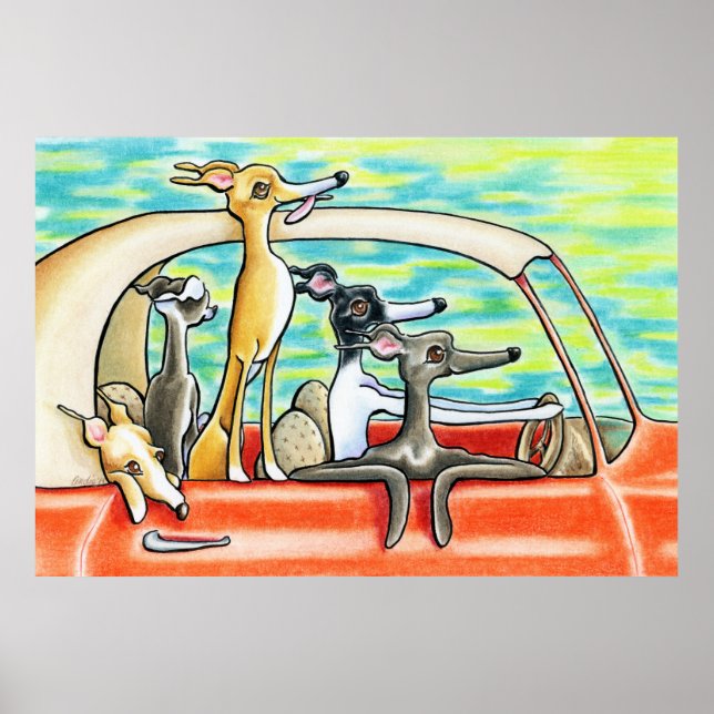 Póster Viagem de Andie (Frente)