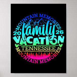 Poster Viagem de Carro de Férias Familiar no Tennessee 20