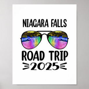 Poster Viagem de carro para as Cataratas do Niágara 2025