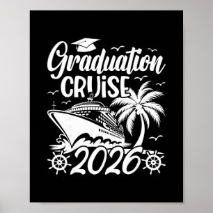 Poster Viagem de Cruzeiro de Formatura 2026 Férias Gradua