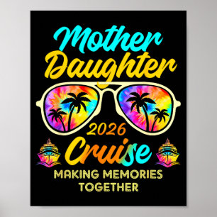 Poster Viagem de Cruzeiro Mãe e Filha 2026 Criando Memóri
