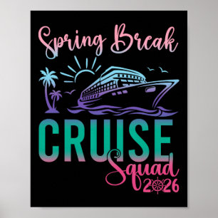 Poster Viagem de Férias da Família da Equipe do Cruzeiro