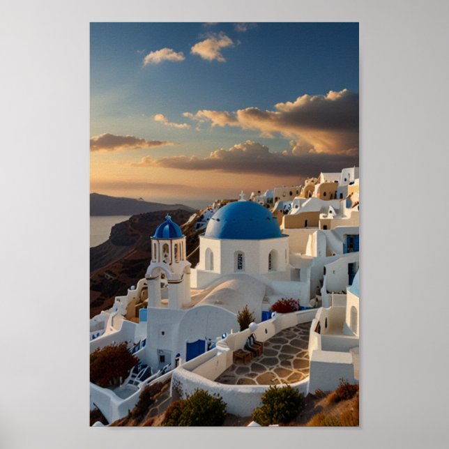 Poster Viagem de Grécia Cênnica (Frente)