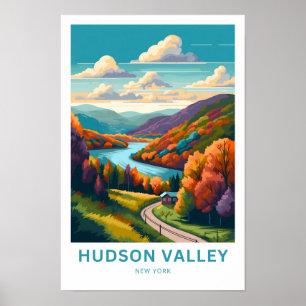 Poster Viagem de Hudson Valley Nova Iorque
