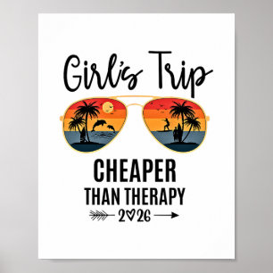 Poster Viagem de Meninas Mais Barata Que Uma Terapia 2026