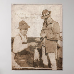 Póster Viagem de pesca