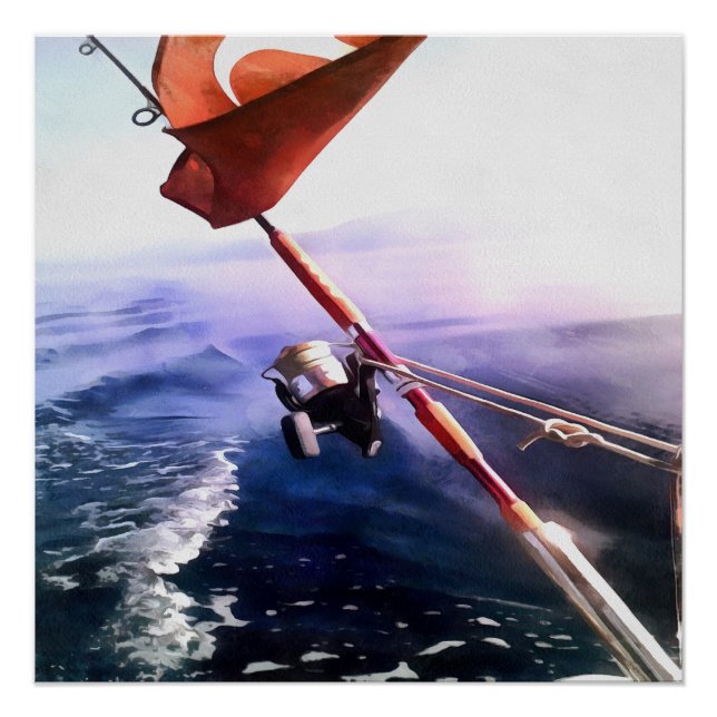 Póster Viagem de Pesca Turca (Frente)