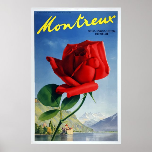 Poster Viagem de Suiça do MONX (Frente)