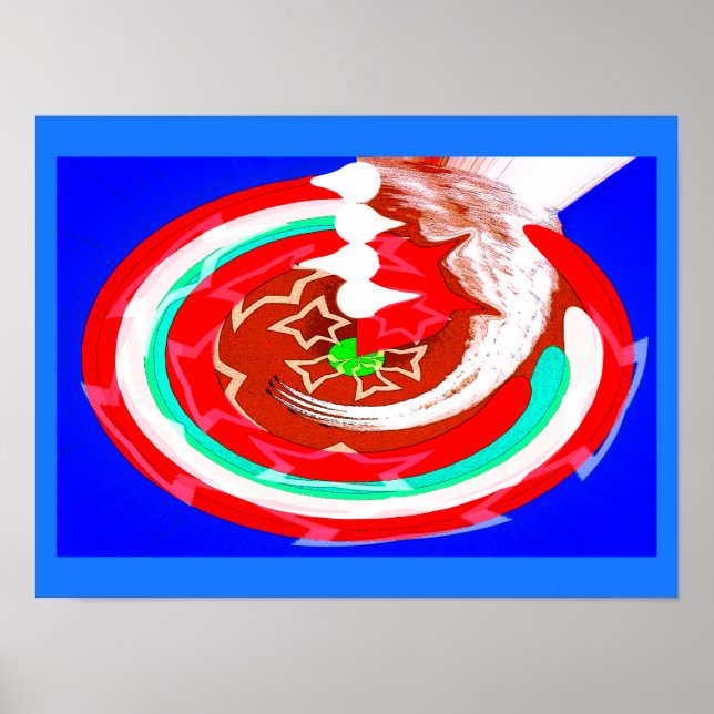 Poster Viagem do espaço em estrela (Frente)