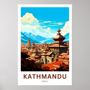 Poster Viagem do Nepal