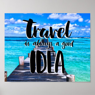 Poster VIAGEM é sempre uma boa ideia
