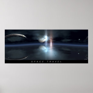 PÓSTER VIAGEM ESPACIAL
