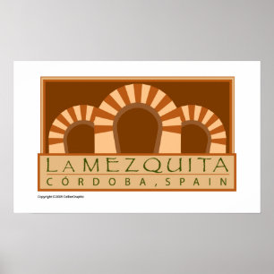 Poster VIAGEM-Espanha-Córdova