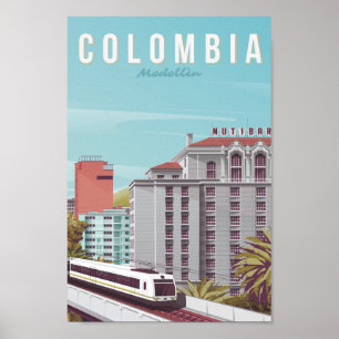 Poster Viagem Familiar Colômbia
