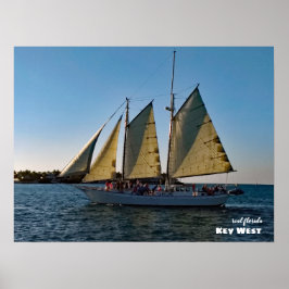 Poster Viagem | Flórida - Key West Sunset Sailboat Cruise