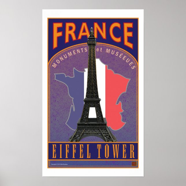Poster VIAGEM França (Frente)