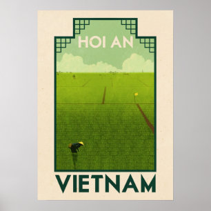 Poster Viagem Hoi An Vietnam