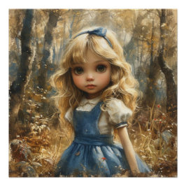 Póster Viagem Impressionante de Alice: Maravilha