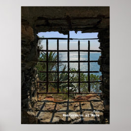 Poster Viagem | Itália - Monterosso al Mare, Mar da Ligúr