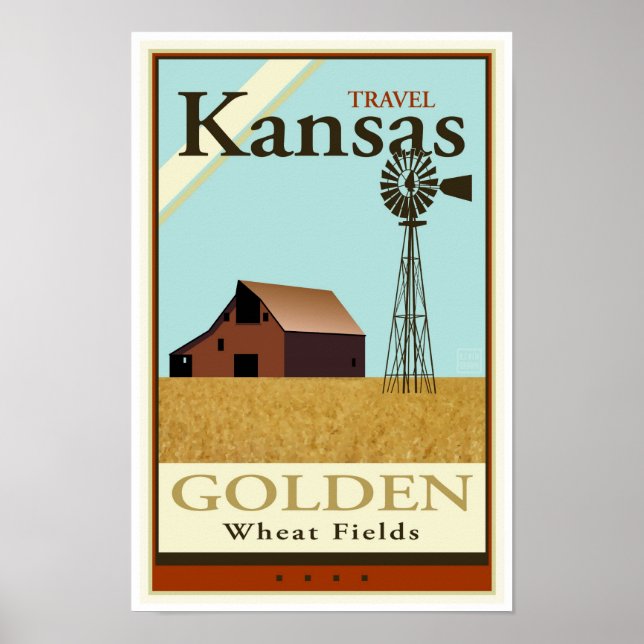 Poster Viagem Kansas (Frente)
