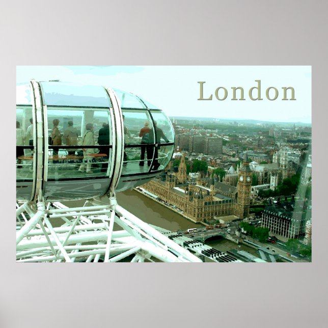Póster Viagem London (Frente)
