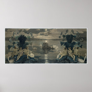 Póster Viagem marítima de Arion, 1809