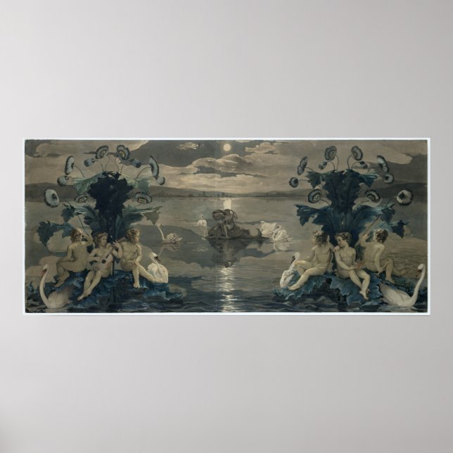 Póster Viagem marítima de Arion, 1809 (Frente)