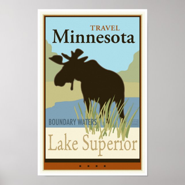 Póster Viagem Minnesota II (Frente)