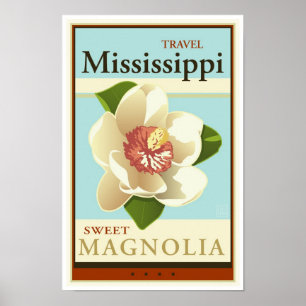 Poster Viagem Mississippi