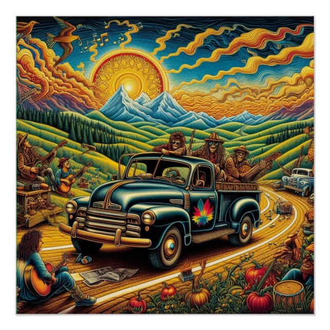 Póster Viagem na Folk Art (Frente)