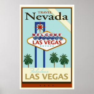 Póster Viagem Nevada