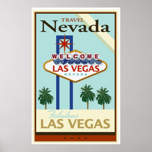 Póster Viagem Nevada (Frente)